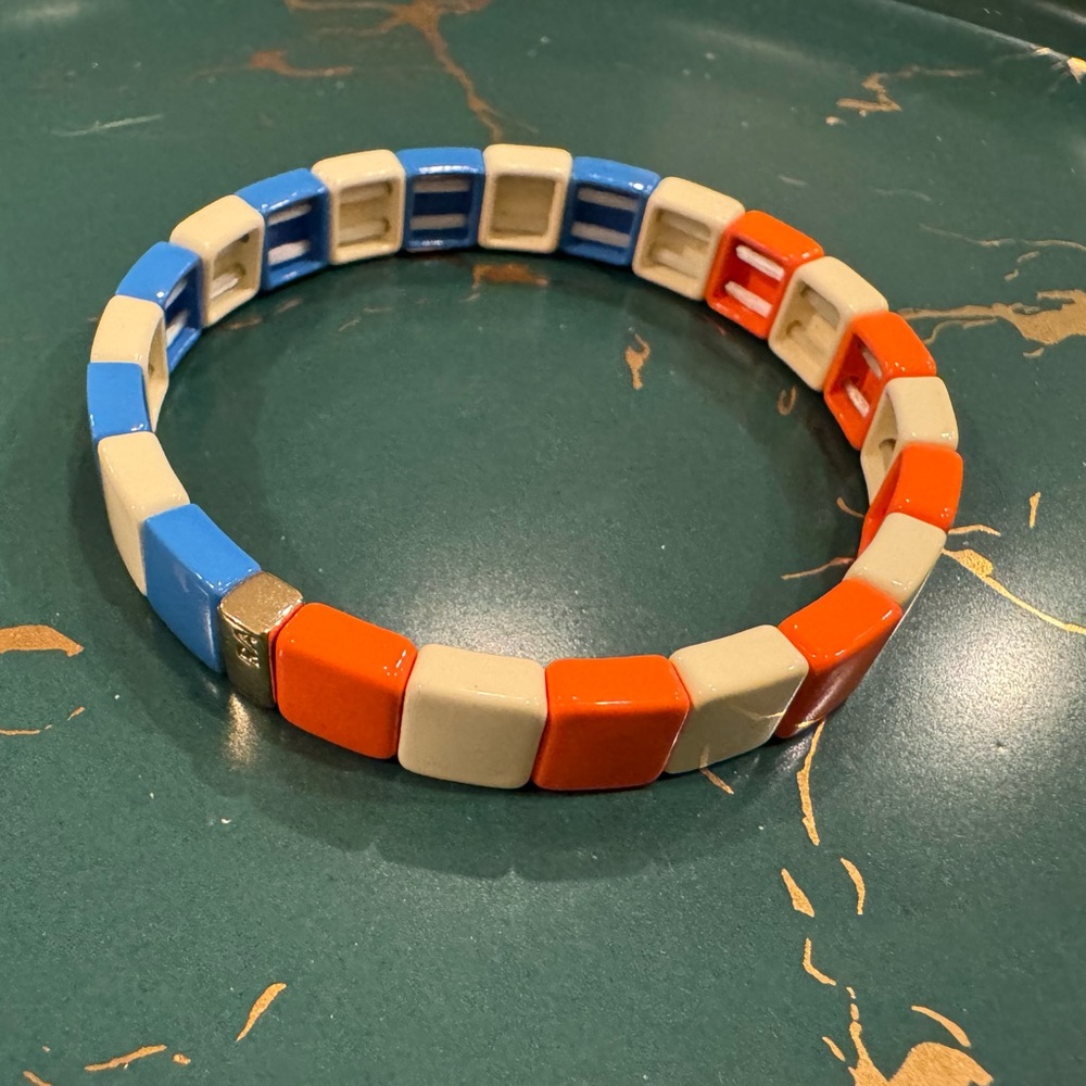 Roxanne Assoulin Blue Orange Bracelet